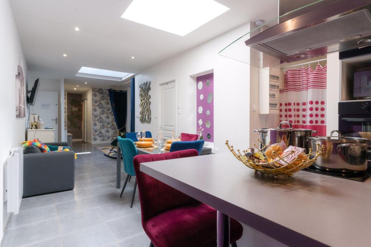 Casa Inca Calais - Appart Amazonas - Parking Free, Station Bagian luar foto