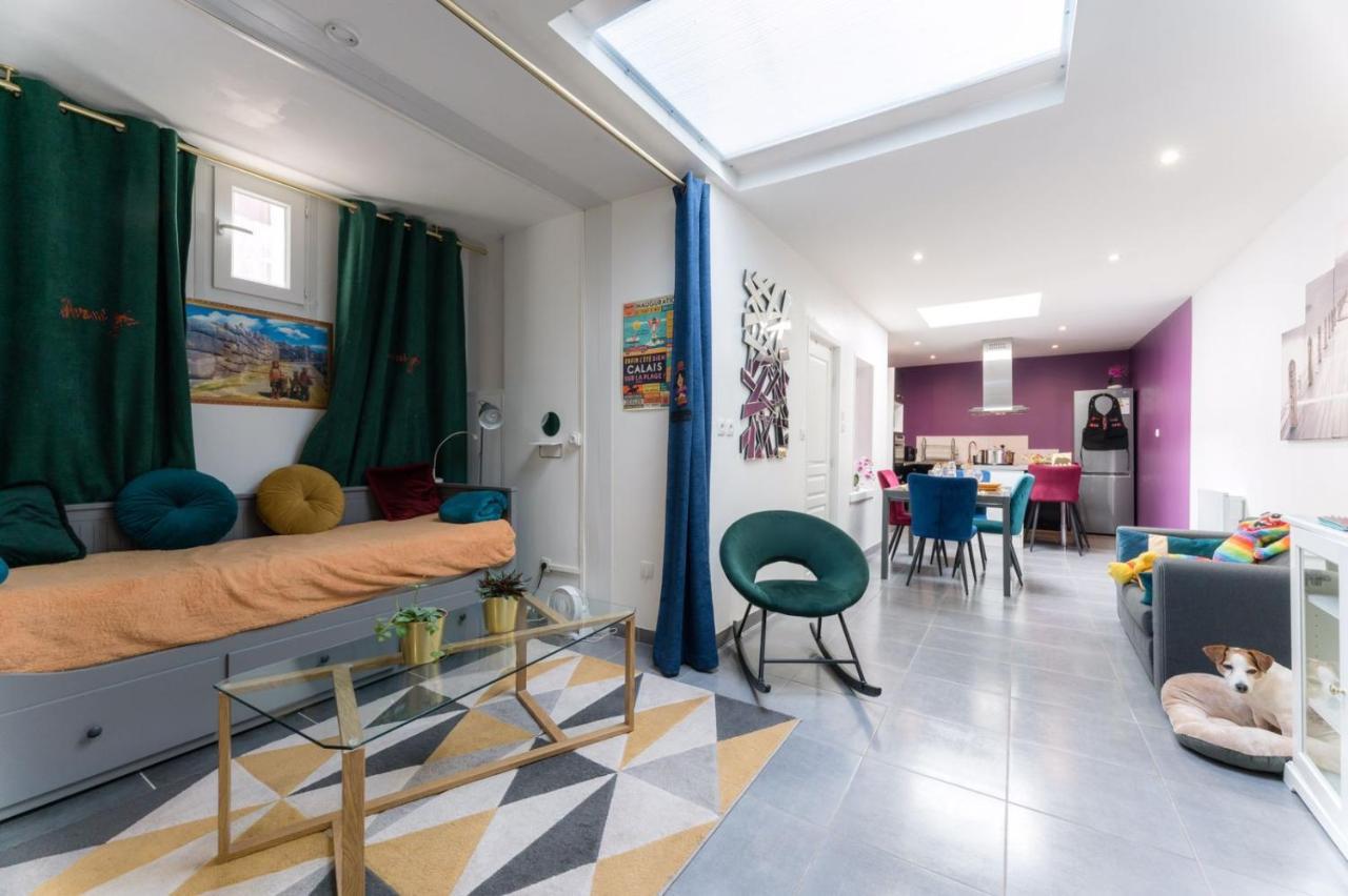 Casa Inca Calais - Appart Amazonas - Parking Free, Station Bagian luar foto