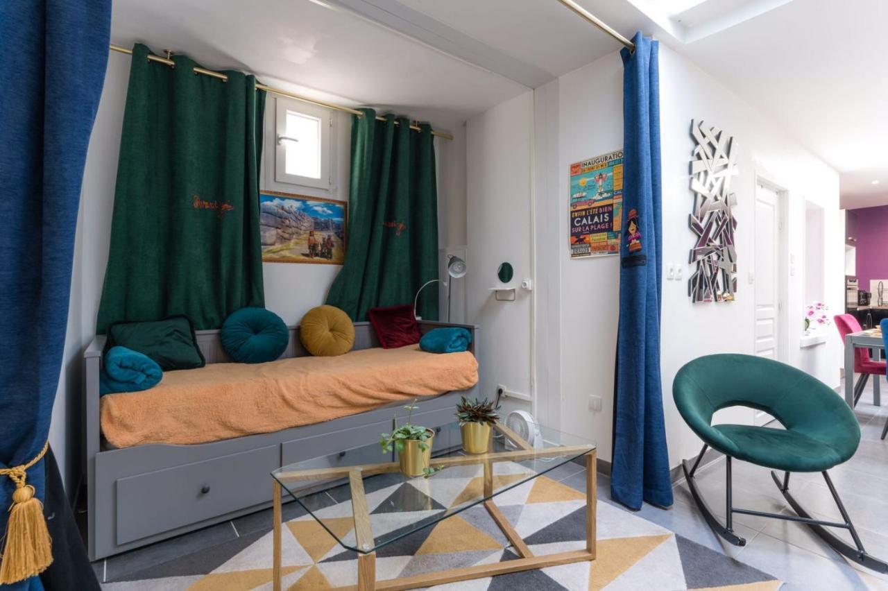 Casa Inca Calais - Appart Amazonas - Parking Free, Station Bagian luar foto